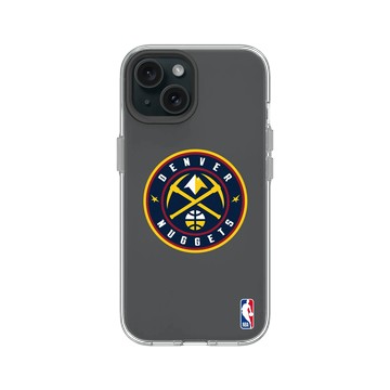 iPhone 15 Clear 透明 - NBA - Logo-丹佛金塊 Denver Nuggets