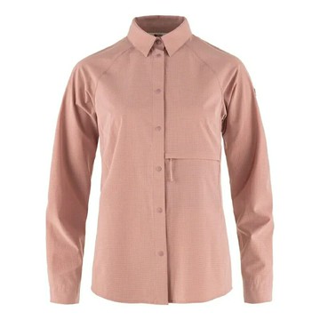 ├登山樂┤瑞典Fjallraven Abisko Trekking 長袖襯衫 女 # FR14600151-300 乾燥玫瑰