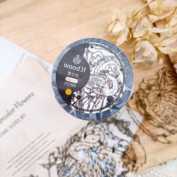 NO.378 雙生鳥 Deep Love Birds / 紙膠帶 Masking Tape