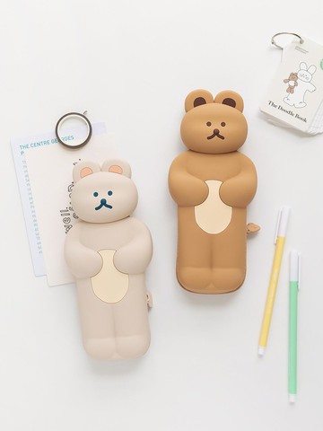 DONATDONAT Silicone Pencil Case