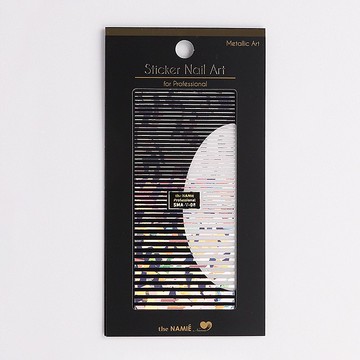 【專業用】金屬色澤美甲貼紙 線條 【韓國製】