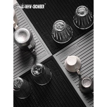 MHW-3BOMBER轟炸機吧臺墊子 咖啡杯濾水墊 硅膠墊 防滑隔熱酒吧墊