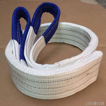 扁平吊帶起重吊帶行車吊帶工業吊車5噸3噸2白色扁平吊裝帶國標 快速出貨