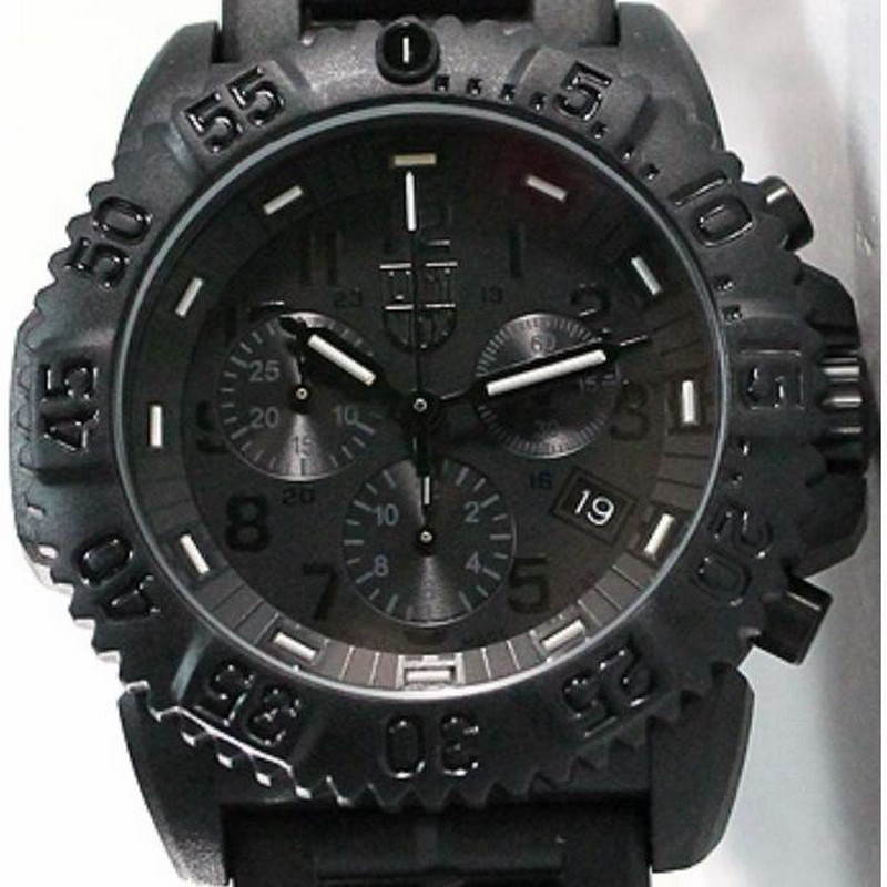 腕時計 メンズ ルミノックス クォーツ ケース幅50mm SEA ネイビー 