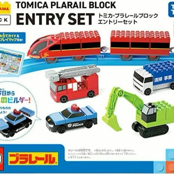 +1元多好禮  快速出貨《大木生活館》【TOMY 多美】積木入門組 汽車 運輸車 工程車 火車 拼裝 創意