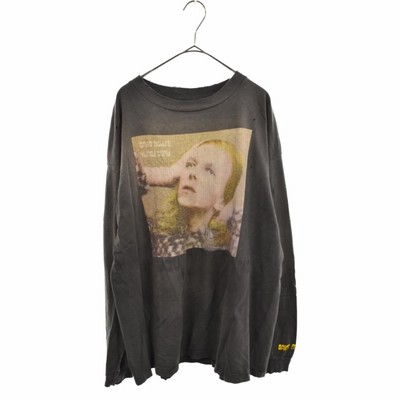 セントマイケル 22AW デヴィッドボウイ David Bowie Tシャツ ダメージ