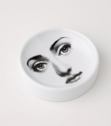 Fornasetti Tema E Variazioni N.6 porcelain ashtray