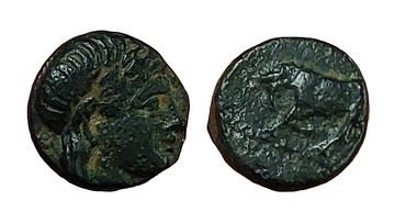 希臘古幣 古希臘錢幣 真古幣 古幣珠寶首飾訂製18k銀等皆可定制