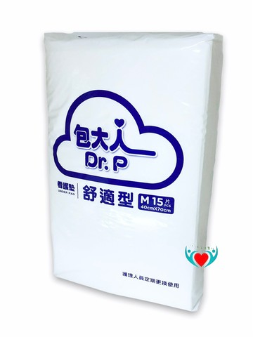 【12包一箱】包大人看護墊 舒適型 40*70cm 15片裝 12包/箱 保潔墊 尿墊 產護墊