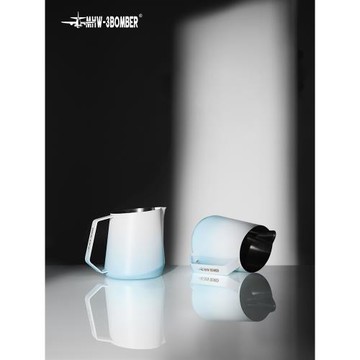 MHW-3BOMBER轟炸機GT拉花缸 意式咖啡拉花杯 U型缸嘴專業打奶泡杯