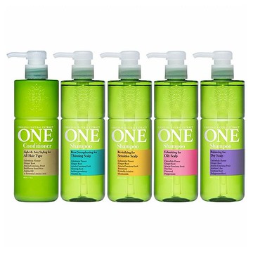 美琪~ONE植萃頭皮調理系列洗髮精／潤髮乳(480ml) 款式可選