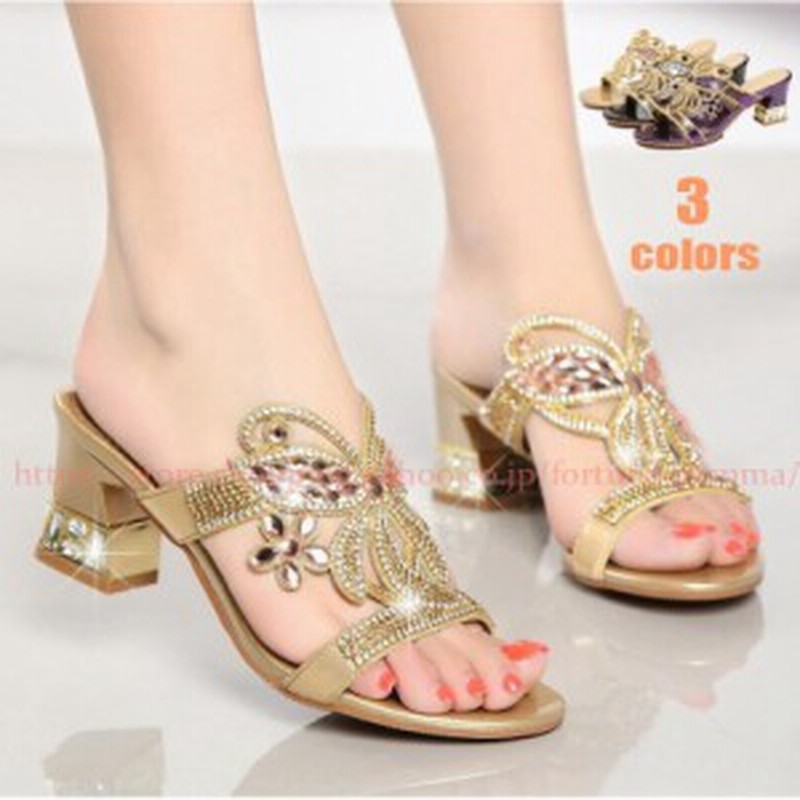 美足サンダル ミュール ハイヒール ピンヒール ローヒール パーティシューズ 結婚式 お呼ばれ 演奏会 披露宴 発表会 靴 シューズ パンプ 通販 Lineポイント最大1 0 Get Lineショッピング