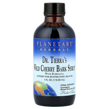 Planetary Herbals, Dr. Tierra 野櫻桃樹皮糖漿™，4 液量盎司（118.28 毫升）