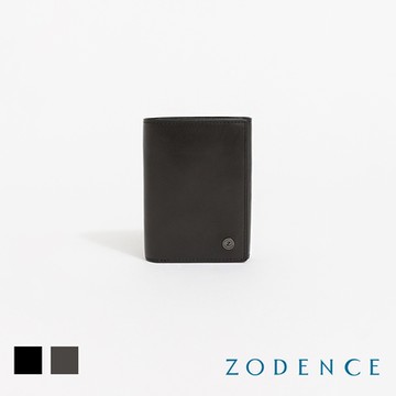 ZODENCE CRAFTSLIM進口真皮超薄4卡直式三折短夾-多色