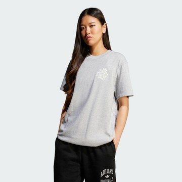 ADIDAS 短T FOREVER TEE 灰色 寬版 休閒 短袖 女 JN6693