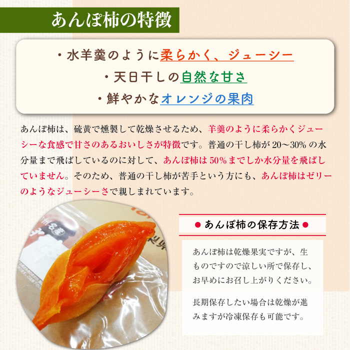 [12月31日必着] あんぽ柿 山梨県 福島県産他 干柿 干し柿 約1kg 化粧箱 柿 冬ギフト お歳暮 御歳暮 大晦日必着指定