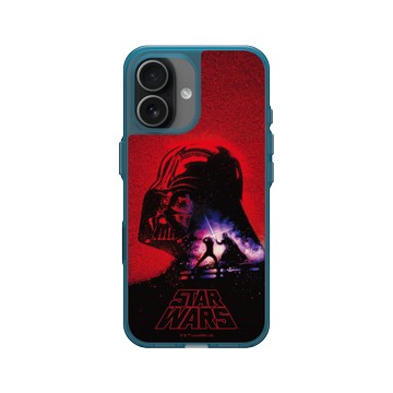 iPhone 17 Clear (相機按鈕) 夜幕藍 - 迪士尼-星際大戰 Star Wars - 絕地大反攻：路克天行者&達斯維德-海報系列