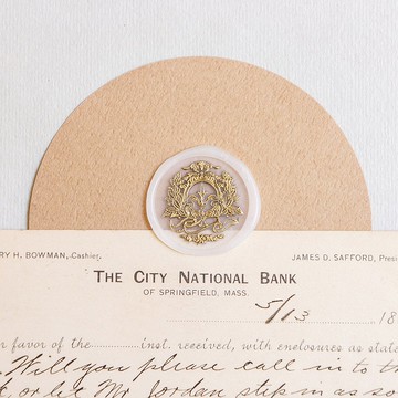 法式鳶尾原創封蠟章 - 集夏果 - misterrobinson