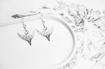 飛鳥耳環【fancewu_art被遺忘的想像─藝術聯名系列】