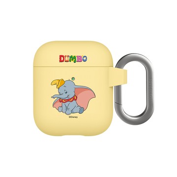 【正版授權】Disney經典-小飛象款強悍防摔AirPods保護套