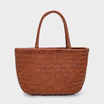 2025春夏新款編織包真皮復古單肩斜挎小包網紅熱賣女士包包ins風