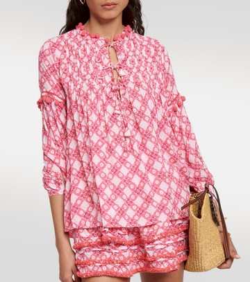 Poupette St Barth Clara printed blouse