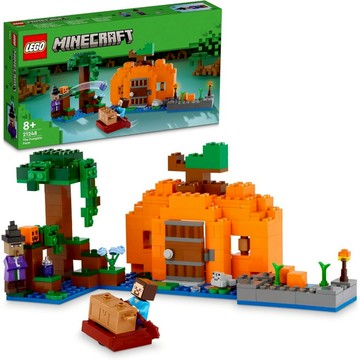 玩具研究中心 現貨  樂高 LEGO 積木 Minecraft-The Pumpkin Farm 21248