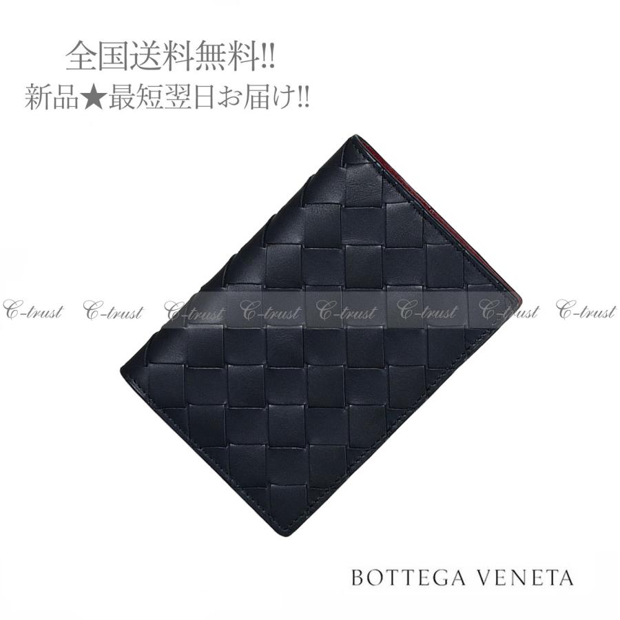 J370.. BOTTEGA VENETA ボッテガ ヴェネタ パスポートケース イントレ