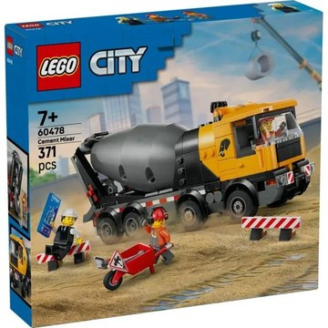 LEGO 樂高 城市系列 60478 混凝土攪拌車
