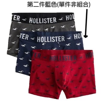 Hollister Co. HCO Hollister   男性內褲 單件 藍色 1861