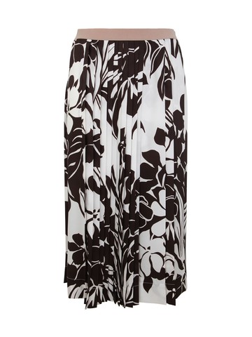 Printed Midi Skirt -