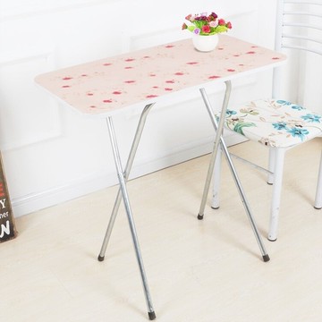 。廚房小餐桌高75cm長方形桌子小飯桌家用折疊餐桌戶外便攜桌可折