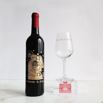 Le Marquis de Calon Ségur|人像雕刻訂製情侶禮物婚禮禮物訂製