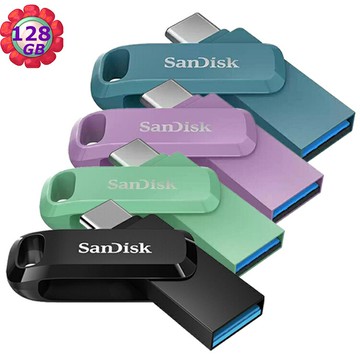 SanDisk 128G 128GB Ultra GO TYPE-C【SDDDC3-128G】400MB/s USB 3.2 雙用隨身碟｜APP賺6%點數回饋