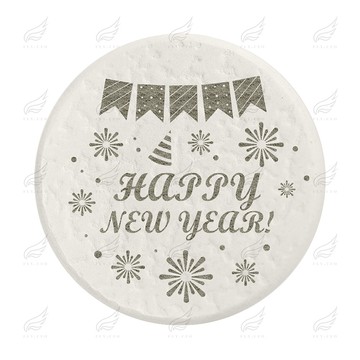 珪藻土超吸水杯墊(新年)杯墊 珪藻土杯墊 吸水杯墊 可吸水 送禮小物 婚禮小物 企業送禮 紀念品