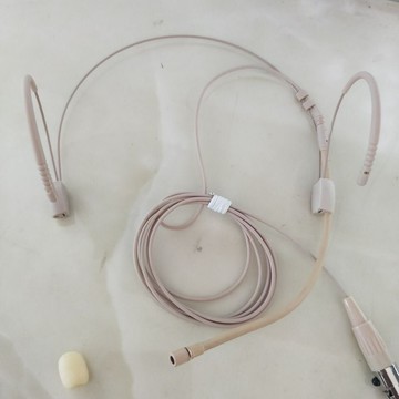 膚色頭戴話筒 小蜜蜂白色腰掛麥克風 擴音器頭帶式電容話筒【宜家良品百貨】