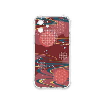 iPhone 12 mini 殼 TRON IPhone 12 MINI 和風圓點星河 四角防摔殼 手機殼