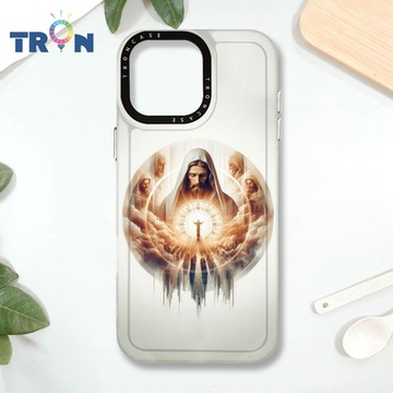 TRON IPHONE 16 PRO MAX 耶穌聖光 MAGSAFE 磁吸 防摔 太空殼 透白 手機殼