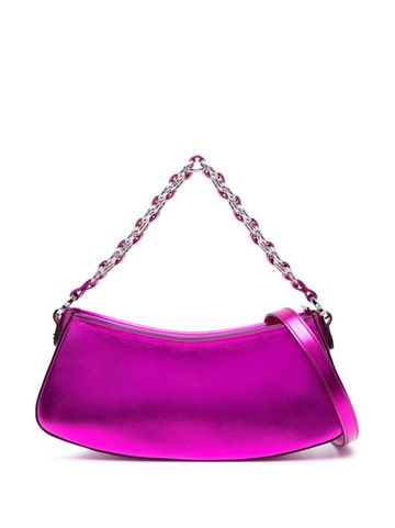 Casadei - mini Flash shoulder bag - women - Kid Leather/Kid Leather - One Size - Pink