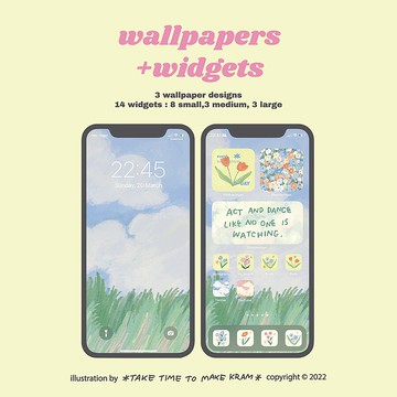 數位桌布和小工具讓您對 iPhone 感到滿意