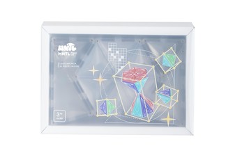 MNTL 磁力建構片 邏輯學家 36片  T13 透明色  1盒