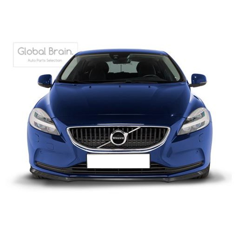 2012-2019 ボルボ V40 フロント リップ スポイラー | LINEショッピング