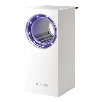 Kinyo 光控吸入捕蚊燈 白色 8.8*20*8.9cm  1個  KL-5383W