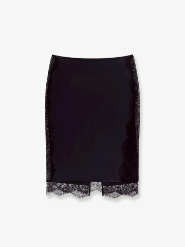 Silk skirt with lace inserts - TOM FORD - gender_Woman