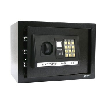 TRENY 三鋼牙 電子式保險箱-黑款-中 _廠商直送
