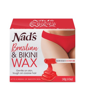 Nad's Nads Brazilian & Bikini Wax 4.9oz (140g) 1 Kit