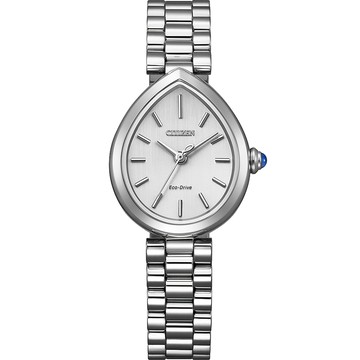CITIZEN Rainell Collection 雨漾款 光動能大三針女錶 百貨周年慶 EM1200-55A