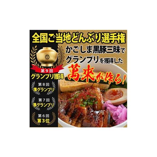 ふるさと納税 鹿児島県 志布志市 グランプリの味をお家で堪能！鹿児島県産黒豚使用 黒豚三昧丼セット(5食入) a3-051