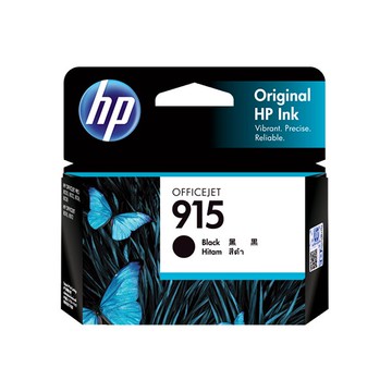 【請先詢問貨況】HP 915 黑色原廠墨水匣(3YM18AA) 適用 OJ Pro 8010/8012/8020/8022/8028/8026 AiO