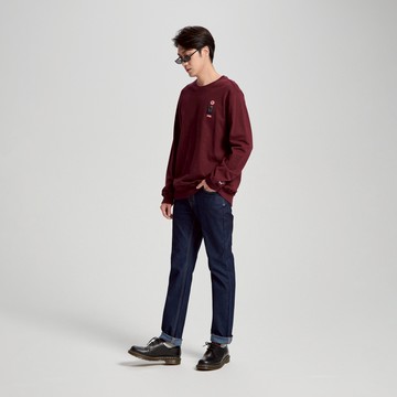 EDWIN｜JERSEYS｜男裝｜自然修身窄管丹寧直筒迦績褲